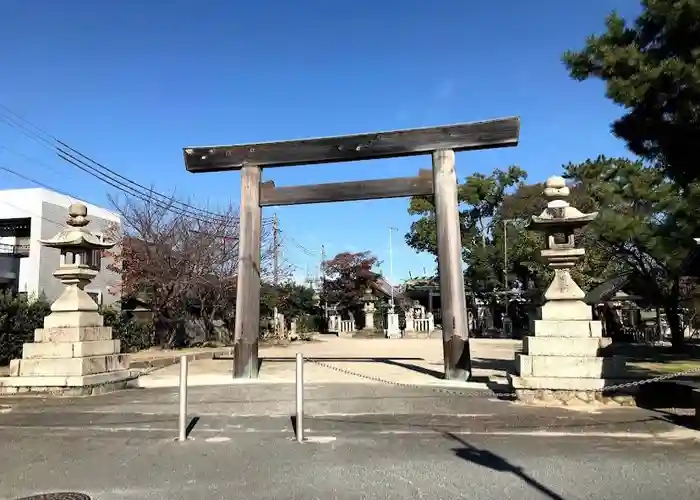 鳥出神社の鳥居