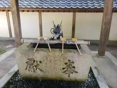 荒神山神社の手水舎