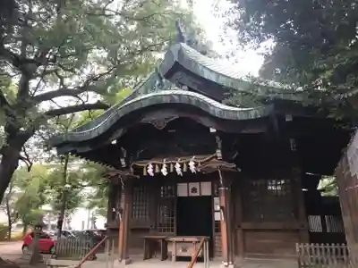 闇之森八幡社の本殿・本堂