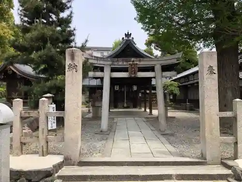 御香宮神社の鳥居