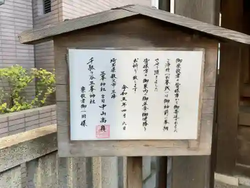 千駄ヶ谷三峯神社(東京都)