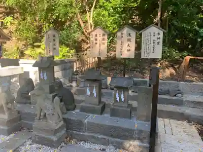師岡熊野神社の末社・摂社