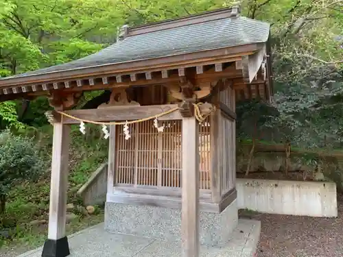 阿治古神社の末社