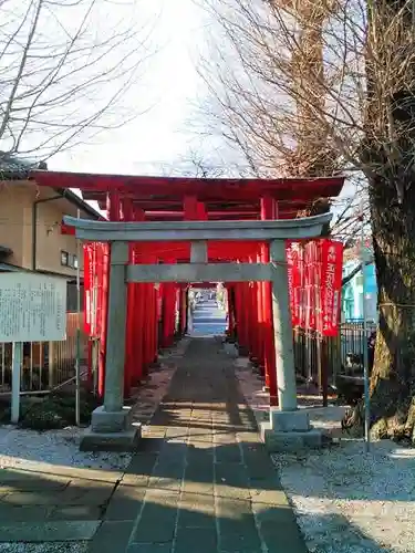 久保稲荷神社の鳥居