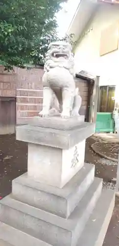 中目黒八幡神社の狛犬