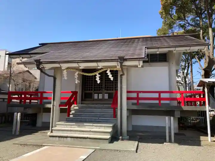 安浦神社の本殿・本堂