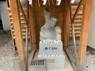 蛇窪神社の狛犬