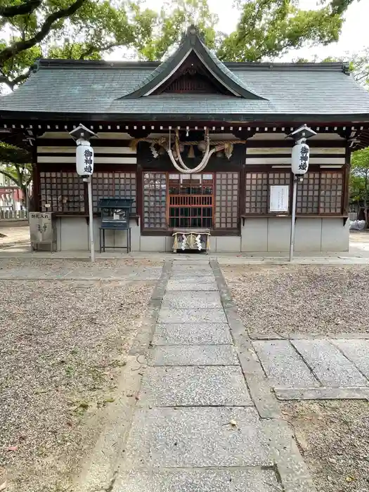 素盞嗚尊神社の本殿