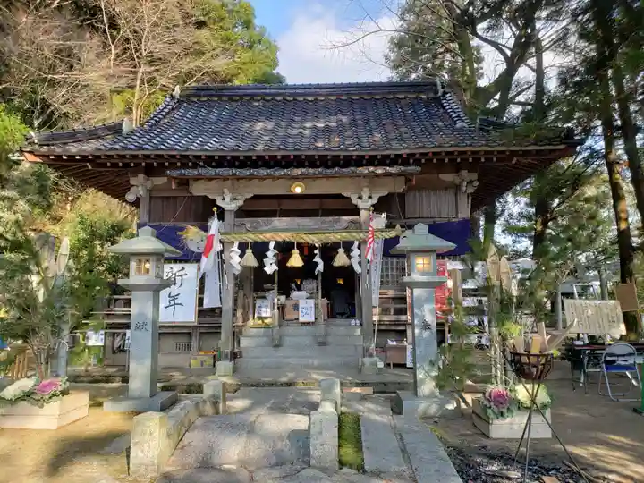 高祖神社の本殿・本堂