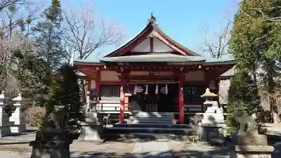 山中浅間神社の本殿・本堂