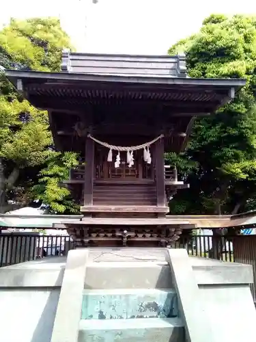 諏訪社の本殿・本堂