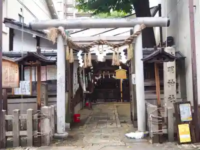 神明神社の鳥居