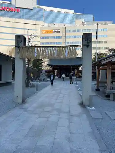 警固神社の鳥居