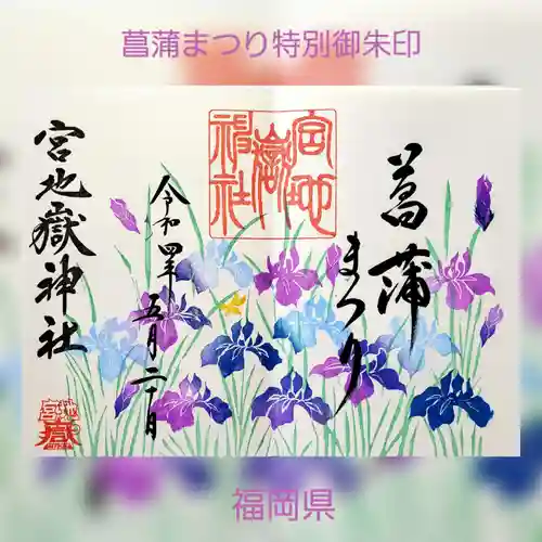 宮地嶽神社の御朱印