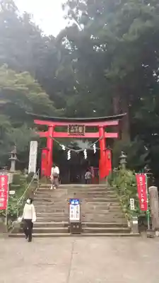 鷲子山上神社の鳥居