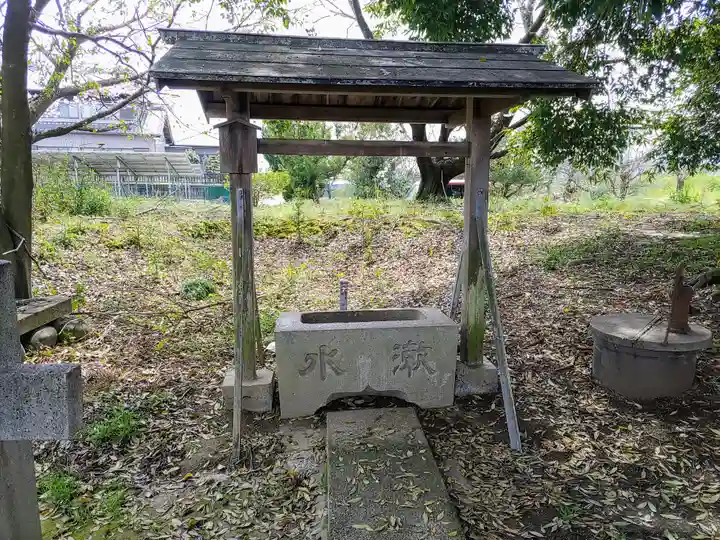 宇太志神社の手水舎