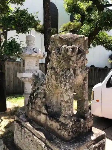 事代主神社の狛犬