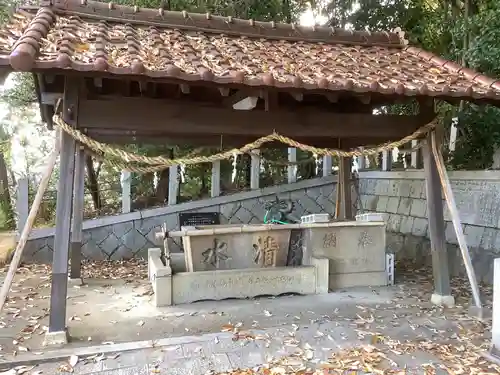 八劔神社（大森）の手水舎