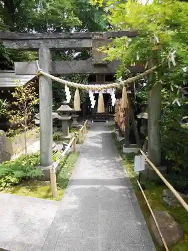 行田八幡神社の鳥居