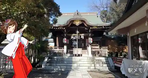 青砥神社の本殿・本堂