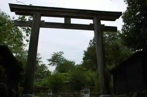 勝手神社の鳥居