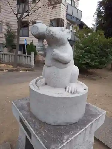 戸部杉山神社の狛犬