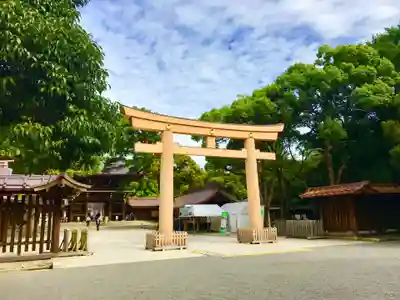 明治神宮の鳥居