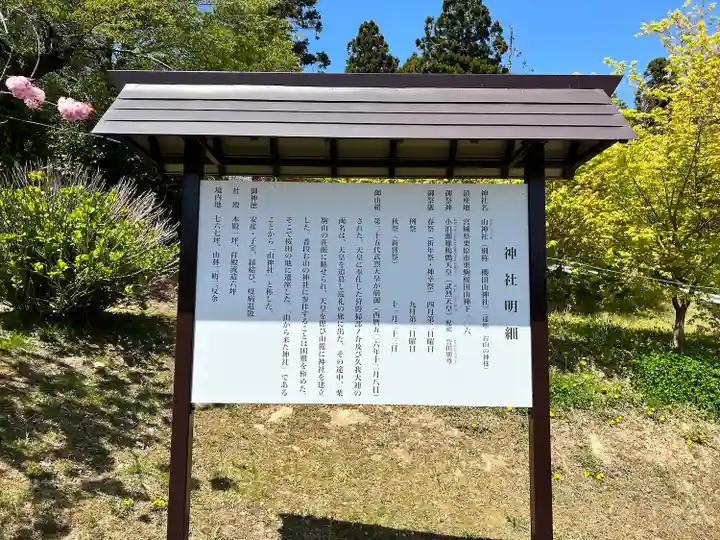 櫻田山神社(宮城県)