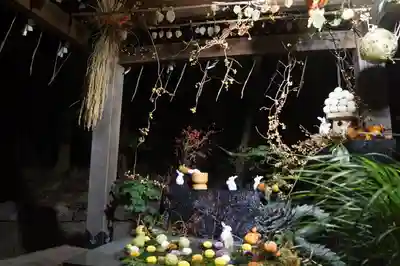 東海市熊野神社の手水舎