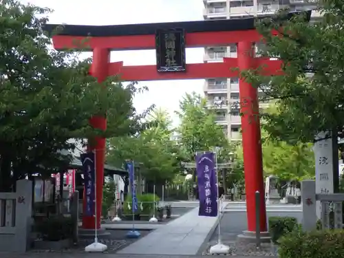 亀戸浅間神社の鳥居