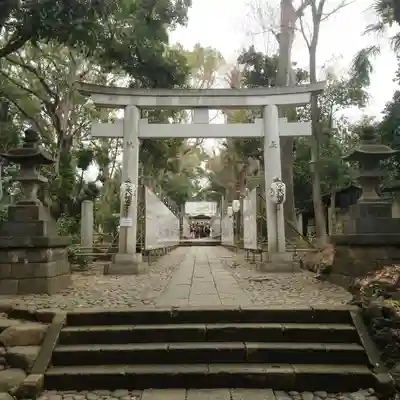 代々木八幡宮の鳥居