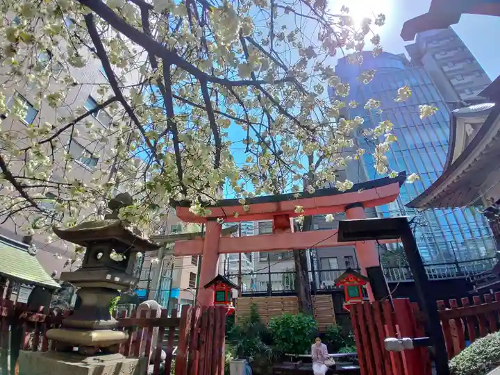 柳森神社の鳥居