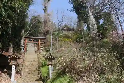 菅布禰神社の鳥居