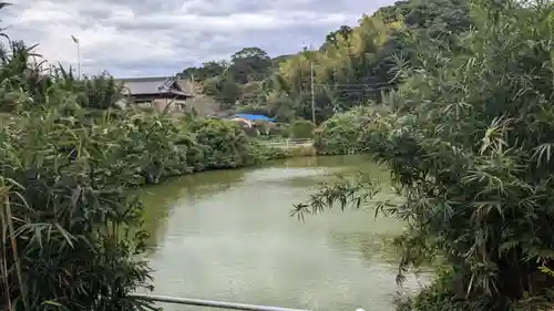 泉慶院跡の景色