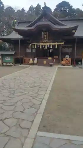 水戸八幡宮の本殿・本堂