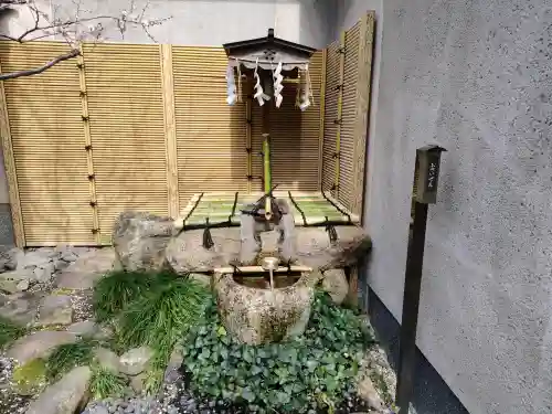 菅原院天満宮神社の手水舎