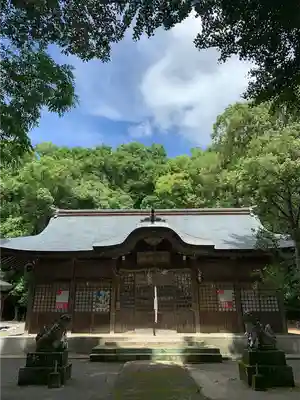 妻山神社の本殿・本堂