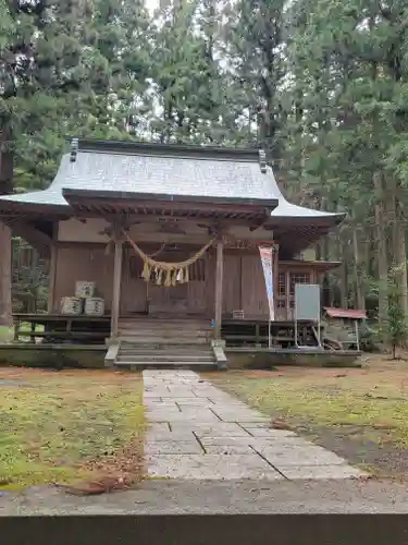健武山神社の本殿・本堂