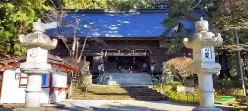 河口浅間神社の本殿・本堂