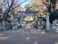 中村八幡宮の鳥居