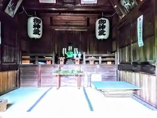 神功皇后社の本殿・本堂