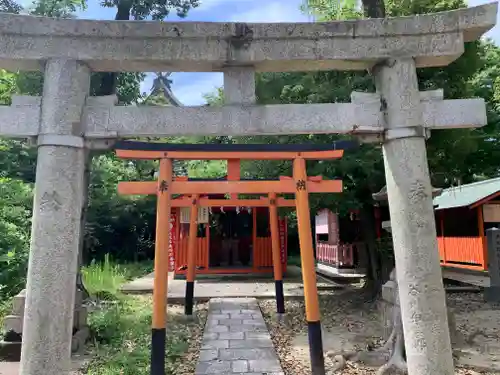 生國魂神社の鳥居