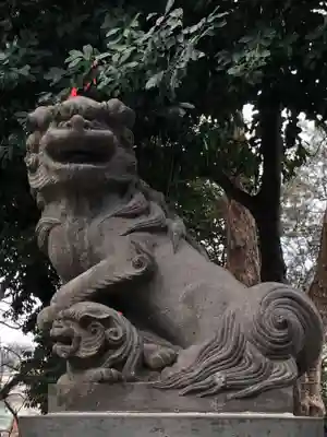 花園神社の狛犬