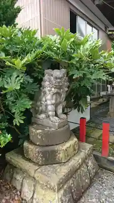 佐沼羽黒神社の狛犬