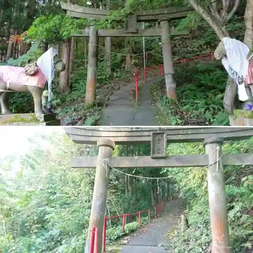 白山姫神社の鳥居