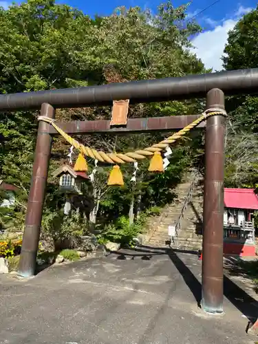 生田原神社の鳥居