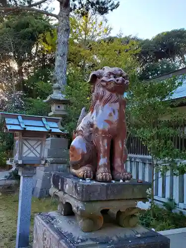 大洗磯前神社の狛犬