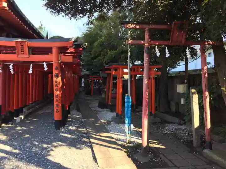 東京羽田 穴守稲荷神社の鳥居