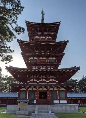 薬師寺の手水舎