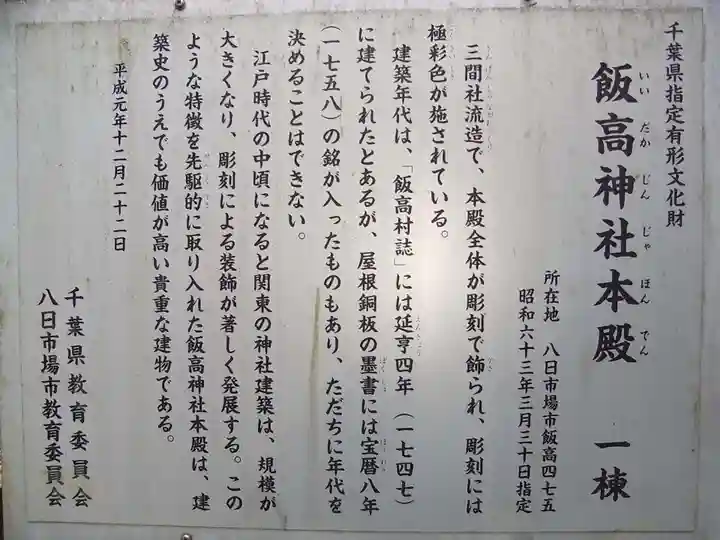 飯高神社(千葉県)